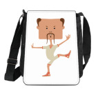 Смешной нарисованный каратист