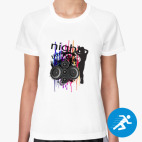 Женская спортивная футболка