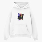 Толстовка худи оверсайз