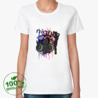 Женская футболка органик