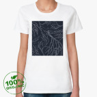 Женская футболка органик