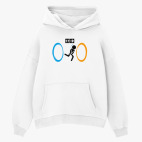 Толстовка худи оверсайз