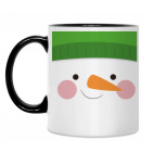 Кружка двухцветная