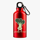 Металлическая бутылка 400 мл UV-DTF