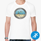 Мужская спортивная футболка