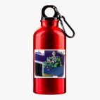 Металлическая бутылка 400 мл UV-DTF