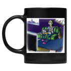 Кружка цветная UV-DTF