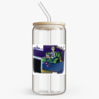 Банка с бамбуковой крышкой