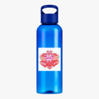 Прозрачная спортивная бутылка