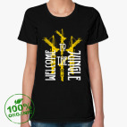 Женская футболка органик