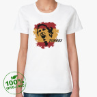 Женская футболка органик