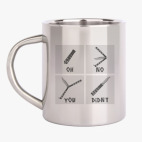 Кружка металлическая