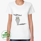 Женская футболка органик