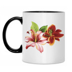 Кружка двухцветная