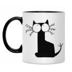 Кружка двухцветная