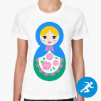 Женская спортивная футболка