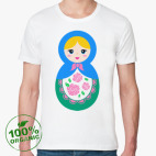 Мужская футболка органик