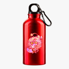 Металлическая бутылка 400 мл UV-DTF