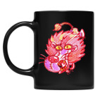 Кружка цветная UV-DTF