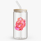 Банка с бамбуковой крышкой