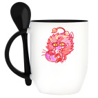 Кружка с ложкой