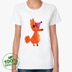 Женская футболка органик