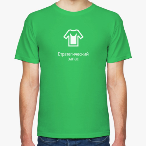 Футболка с принтом Стратегический запас