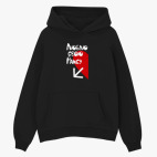 Толстовка худи оверсайз