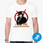 Мужская спортивная футболка