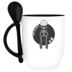 Кружка с ложкой