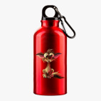 Металлическая бутылка 400 мл UV-DTF