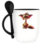 Кружка с ложкой