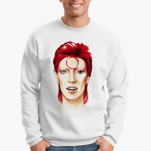 Свитшот с принтом David Bowie