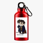 Металлическая бутылка 400 мл UV-DTF