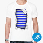 Мужская спортивная футболка