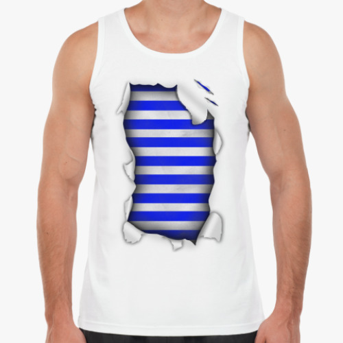 Майка с принтом Моряк