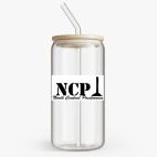 Банка с бамбуковой крышкой