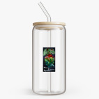 Банка с бамбуковой крышкой