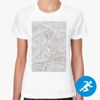 Женская спортивная футболка