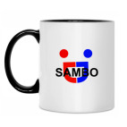 Кружка двухцветная