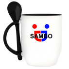 Кружка с ложкой