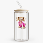 Банка с бамбуковой крышкой