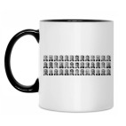 Кружка двухцветная