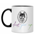 Кружка двухцветная