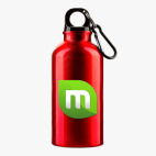 Металлическая бутылка 400 мл UV-DTF