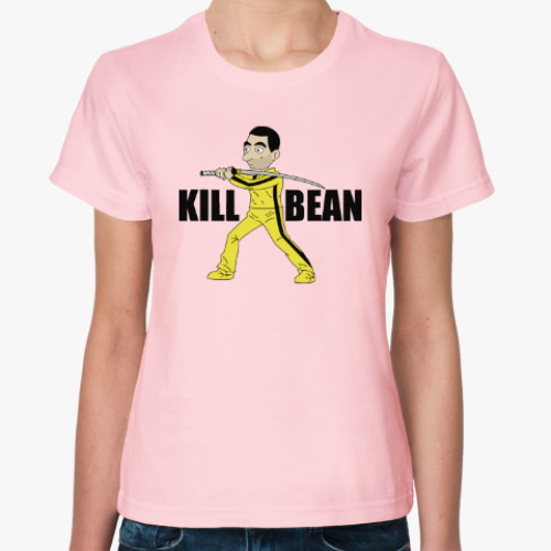 Женская футболка Kill Bean