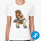 Женская спортивная футболка