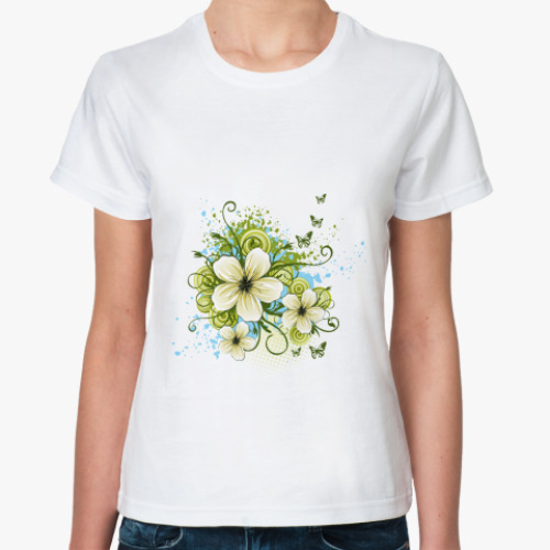 Классическая футболка Flora