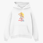 Толстовка худи оверсайз