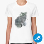 Женская спортивная футболка